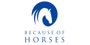 Because of horses logo
