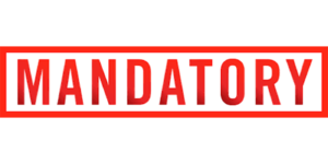 Mandatory logo